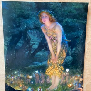 Fairy Art, Midsummer Night's Dream, Midsummer's Eve, Fairies, Edward