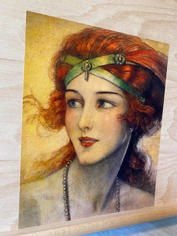 無料発送 Benda WT GORGEOUS Art Illustration Deco Art 1920's Print 絵画