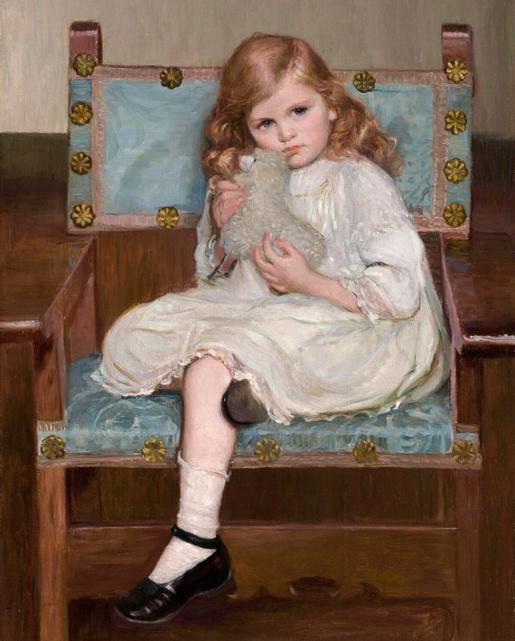 Lilla Cabot Perry, American Impressionist, Victorian Girl, Victorian Scene, My Lamb, Realism, Victorian Portrait, Victorian Artwork, 300 - Etsy Lilla Cabot Perry, American Impressionist, Victorian Girl, Victorian Scene, My Lamb, Realism, Victorian Portrait, Victorian Artwork, 300 - Etsy