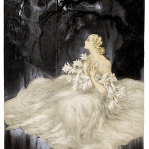 Louis Icart, Art Print, French Art, Poster Print, Wall Art, Unique Art, Vintage Artwork, Print of a Painting, Art Deco, Poster, 1940&#39;s,