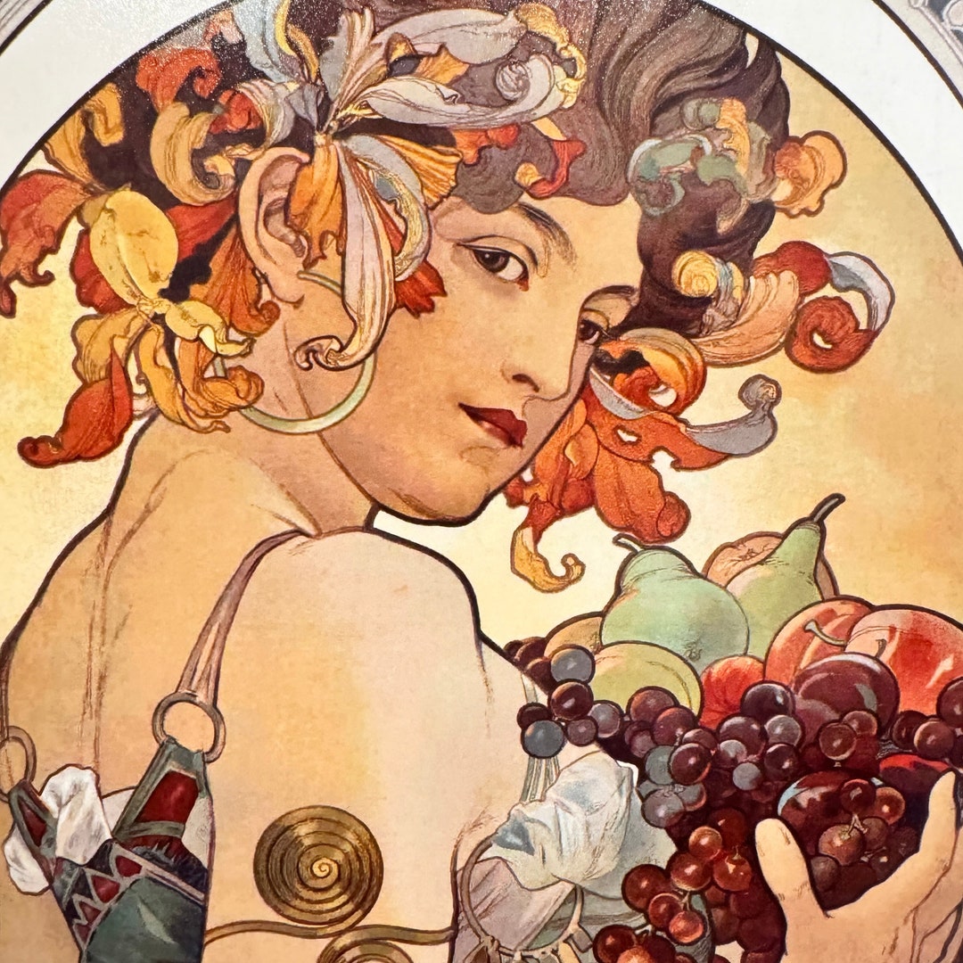 Alphonse Mucha, Art Nouveau, Art Deco, Home Decor, Maximalist