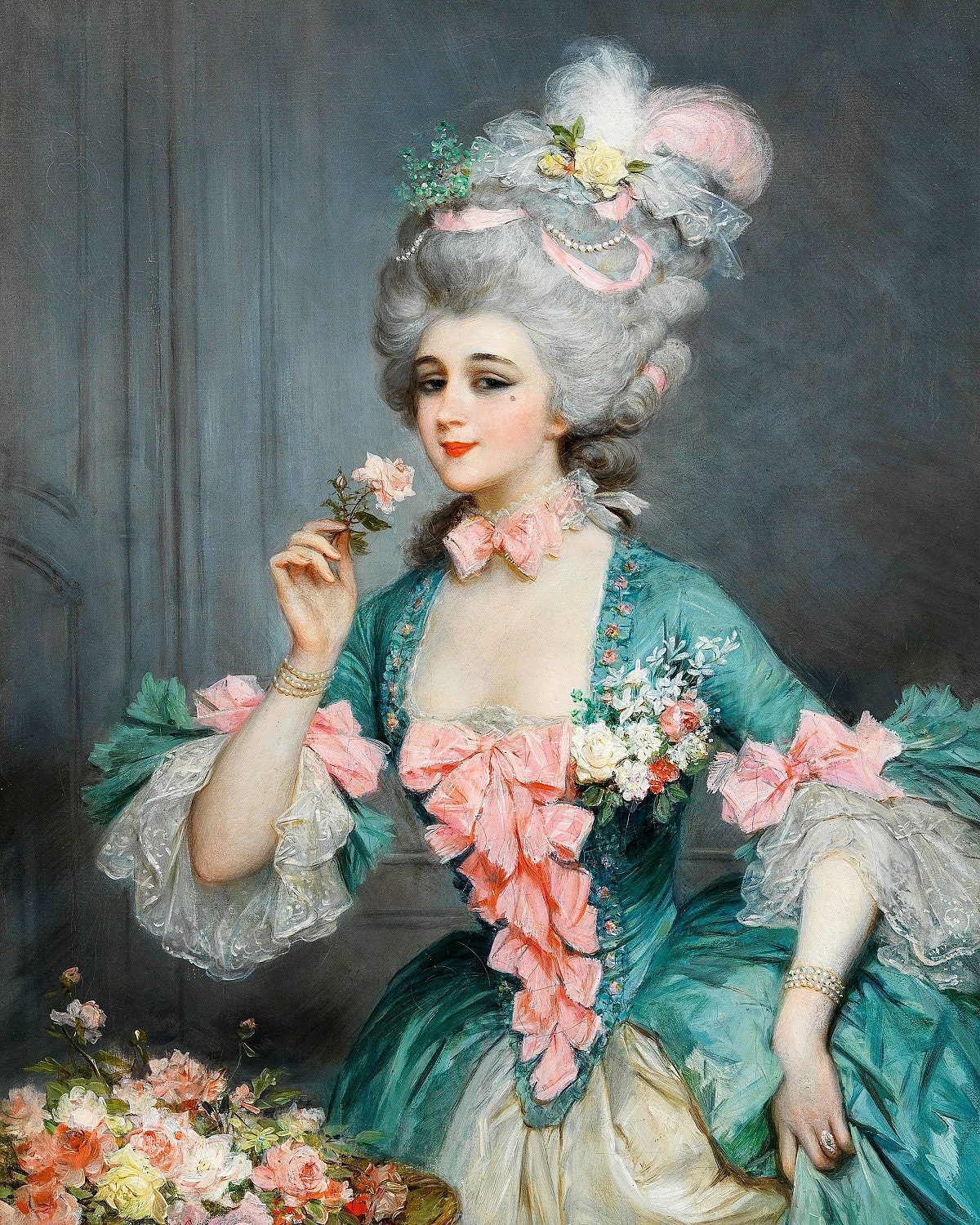 Rococo painting deals
