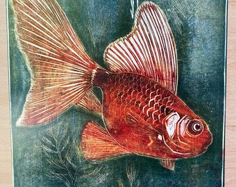 Goldfish Fish Fine Art Print