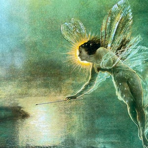 Fairy Art Print, Fairy Artwork, Fairies Art, Fantasy Art, Fairy Wall Art, Fairy Decor, Fae Decor, Fairies,