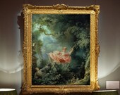 The Swing by Jean-honoré Fragonard, Rococo, Victorian Woman