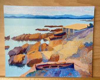 Coast Near Antibes, Henri-edmond Cross, Pointillism, Neo