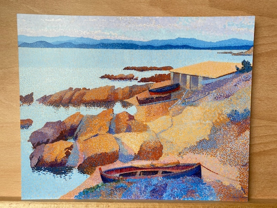 Coast Near Antibes, Henri-edmond Cross, Pointillism, Neo