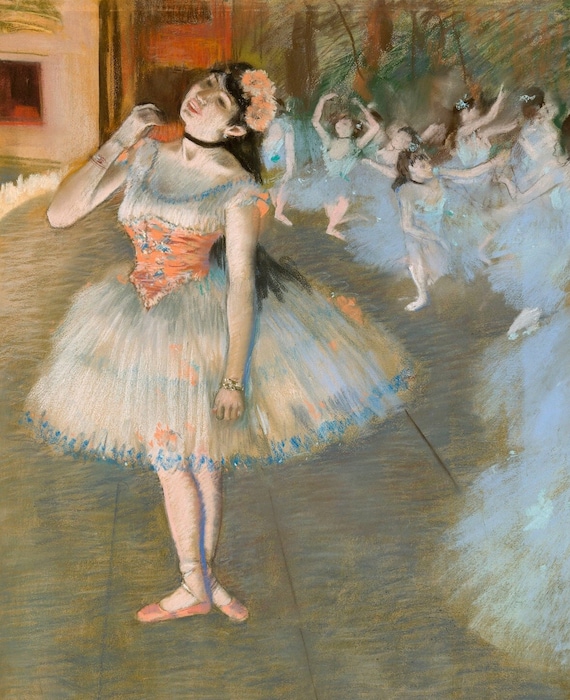 Edgar Degas, the Star, Ballerinas, L'étoile, Art Print, Artwork