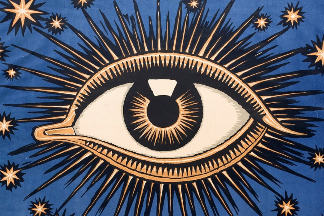 Art Deco, Eye Art, Evil Eye, All-seeing Eye, Eye of Horus, Optical Art