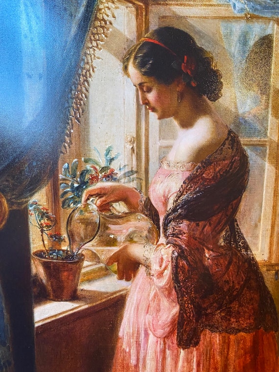 Victorian Woman Vintage Lady Victorian Decor Victorian Ladies Victorian Artwork Dark Academia European Wall Art Photo Print Etsy UK