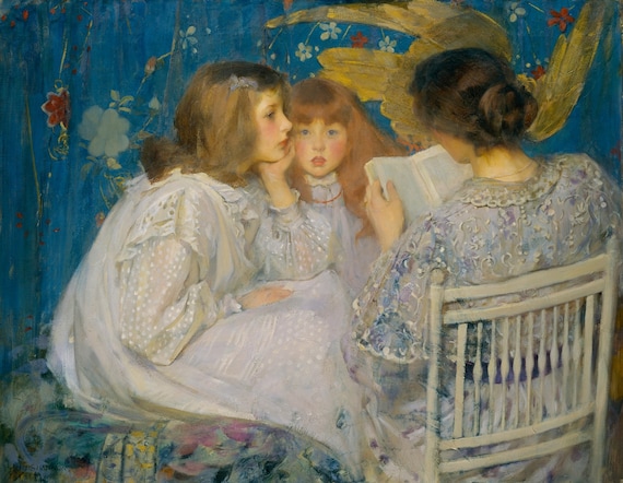 Sir James Jebusa Shannon, Jungle Tales, Art Deco Art, Victorian