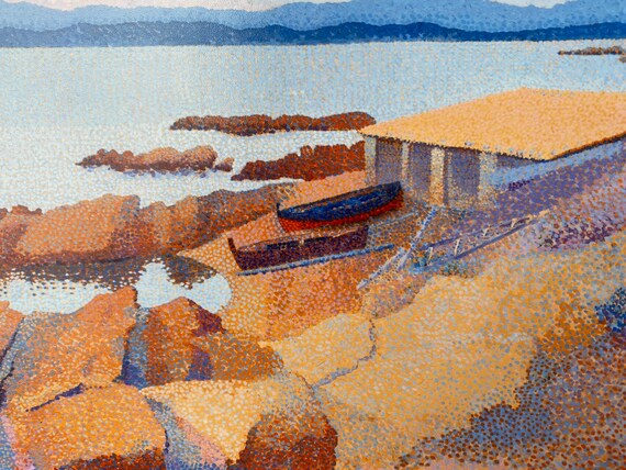 Coast Near Antibes, Henri-edmond Cross, Pointillism, Neo