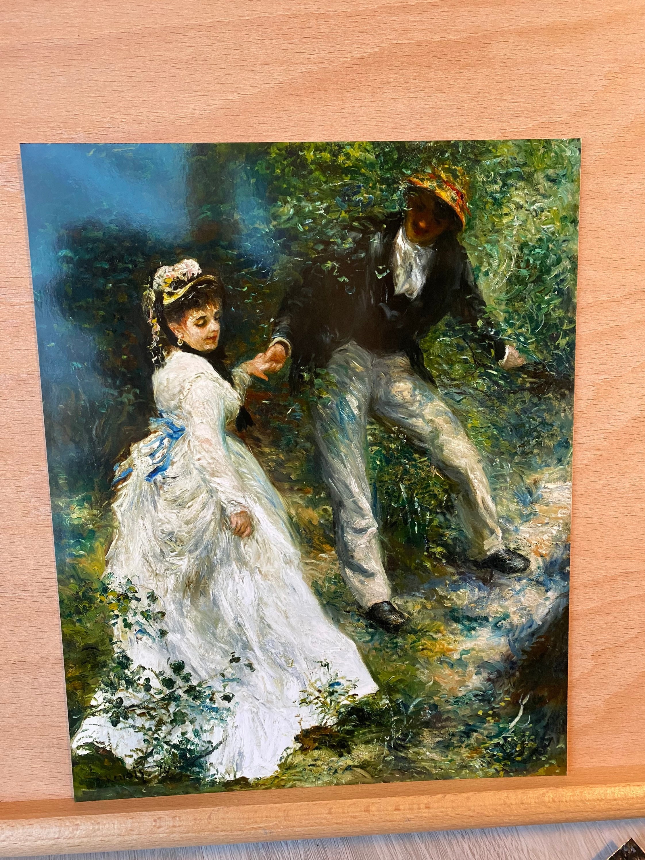 Renoir, Pierre Auguste Renoir, La Promenade, Renoir Artwork