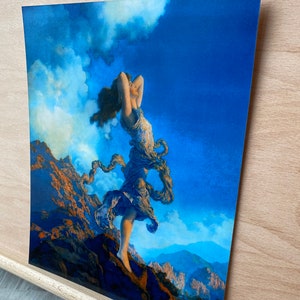 Maxfield Parrish, Maxfield Parrish Print, Neoclassical Art, Maxfield Parrish Art, Maxfield Parrish Décor, American Art, Illustrator, image 3