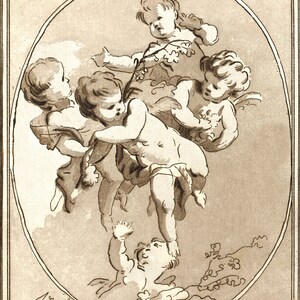 Cherub Art, Angel Art, Angel Decor, Angel Wall Art, Angel Wall Art, Light Academia, Academia Art, Wall Art, French Art, French Country,