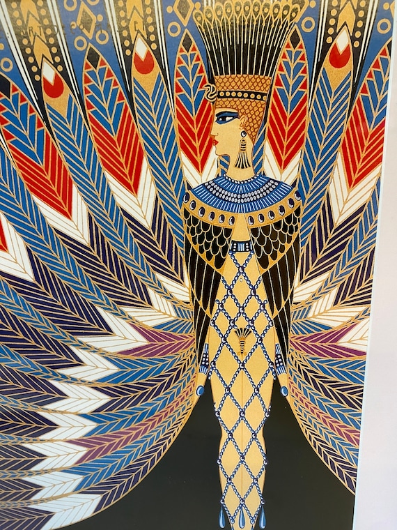 GORGEOUS - Erté - Original - Vintage - Art Print - 1920's Art Deco