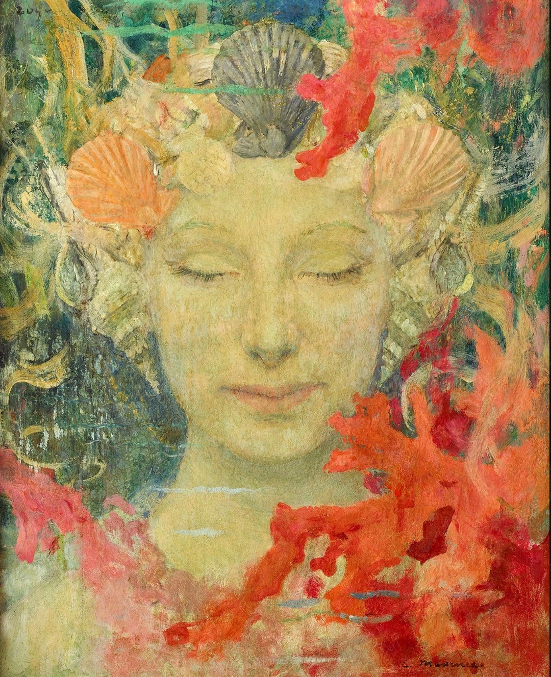 Unique Mermaid Art Mermaid Artwork Mermaid Print of Etsy