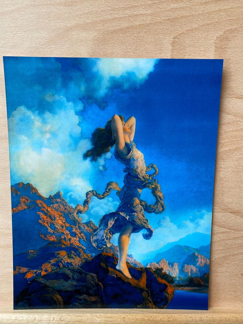 Maxfield Parrish, Maxfield Parrish Print, Neoclassical Art, Maxfield Parrish Art, Maxfield Parrish Décor, American Art, Illustrator, image 5