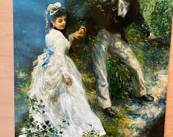 Renoir, Pierre Auguste Renoir, La Promenade, Renoir Artwork