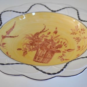 Vintage Handpainted Pottery by The Mane Lion | Made in Italy