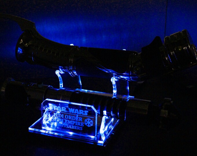 LED, Lightsaber Stand, Display, Ahsoka, Darth Vader, Yoda, Luke, Obiwan Kenobi,usb,wall, Next