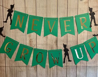 Peter Pan Decoration Peter Pan Banner Neverland Door Sign Banner Peter Pan Theme Banners Signs Party Decor Lifepharmafze Com