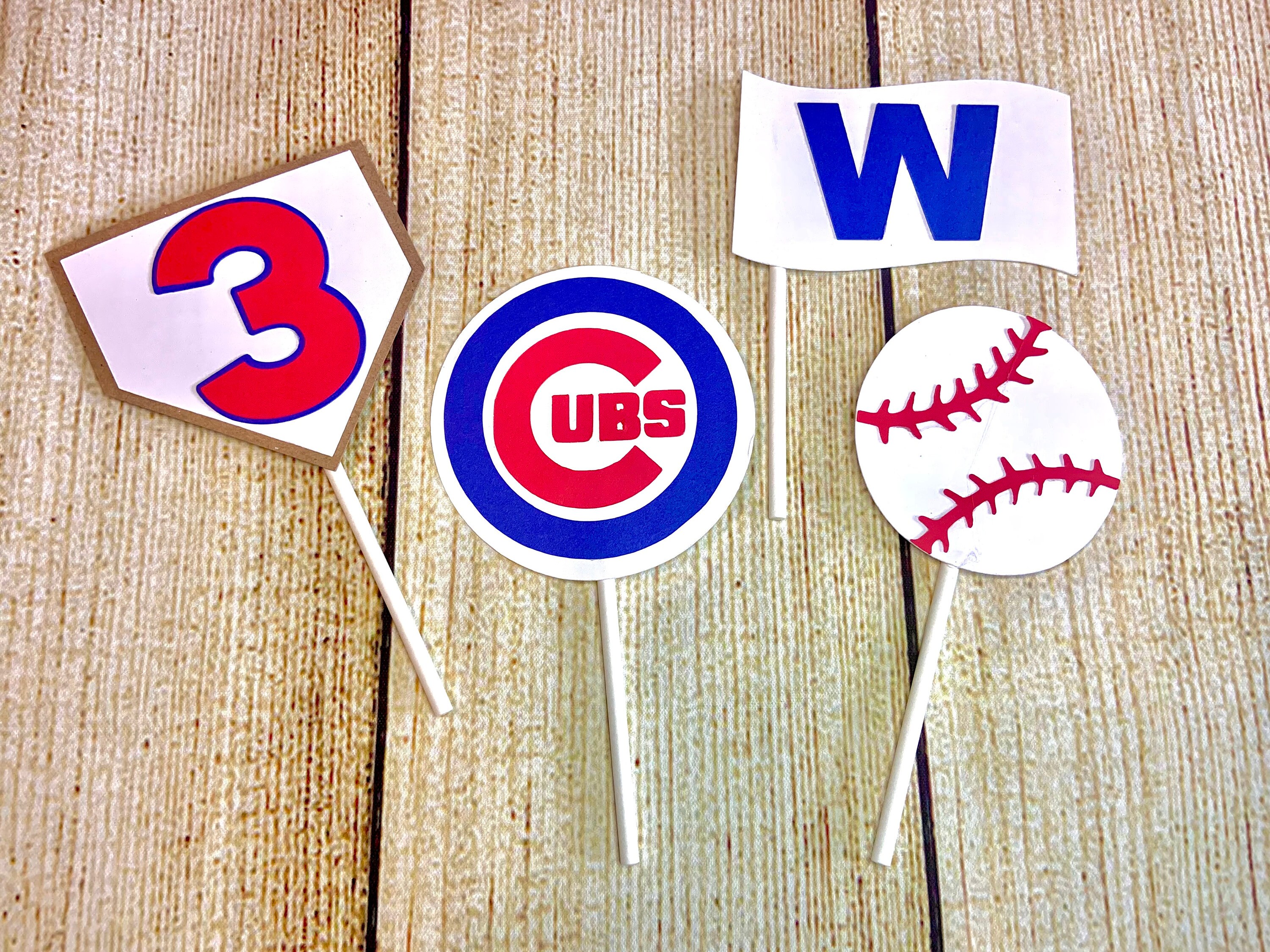 Chicago Cubs Cupcakes