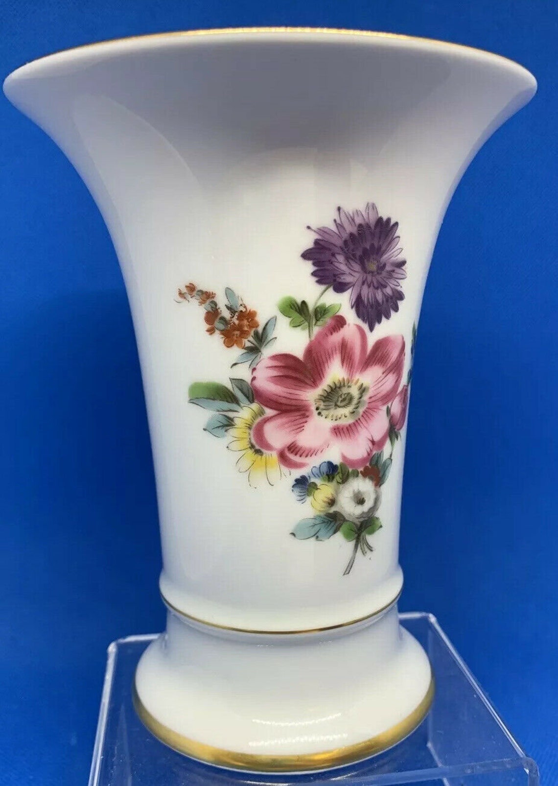 VTG Kaiser Porcelain Flower Vase Residena Lei 6 Etsy