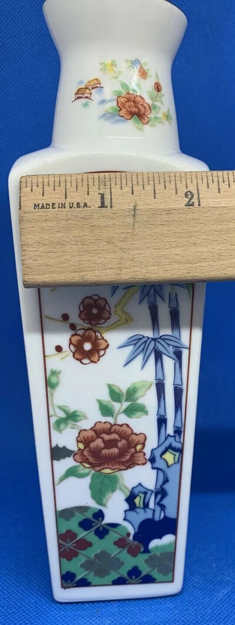 VTG Imari Ware 8 Vase Original Tag Excellent Condition Etsy