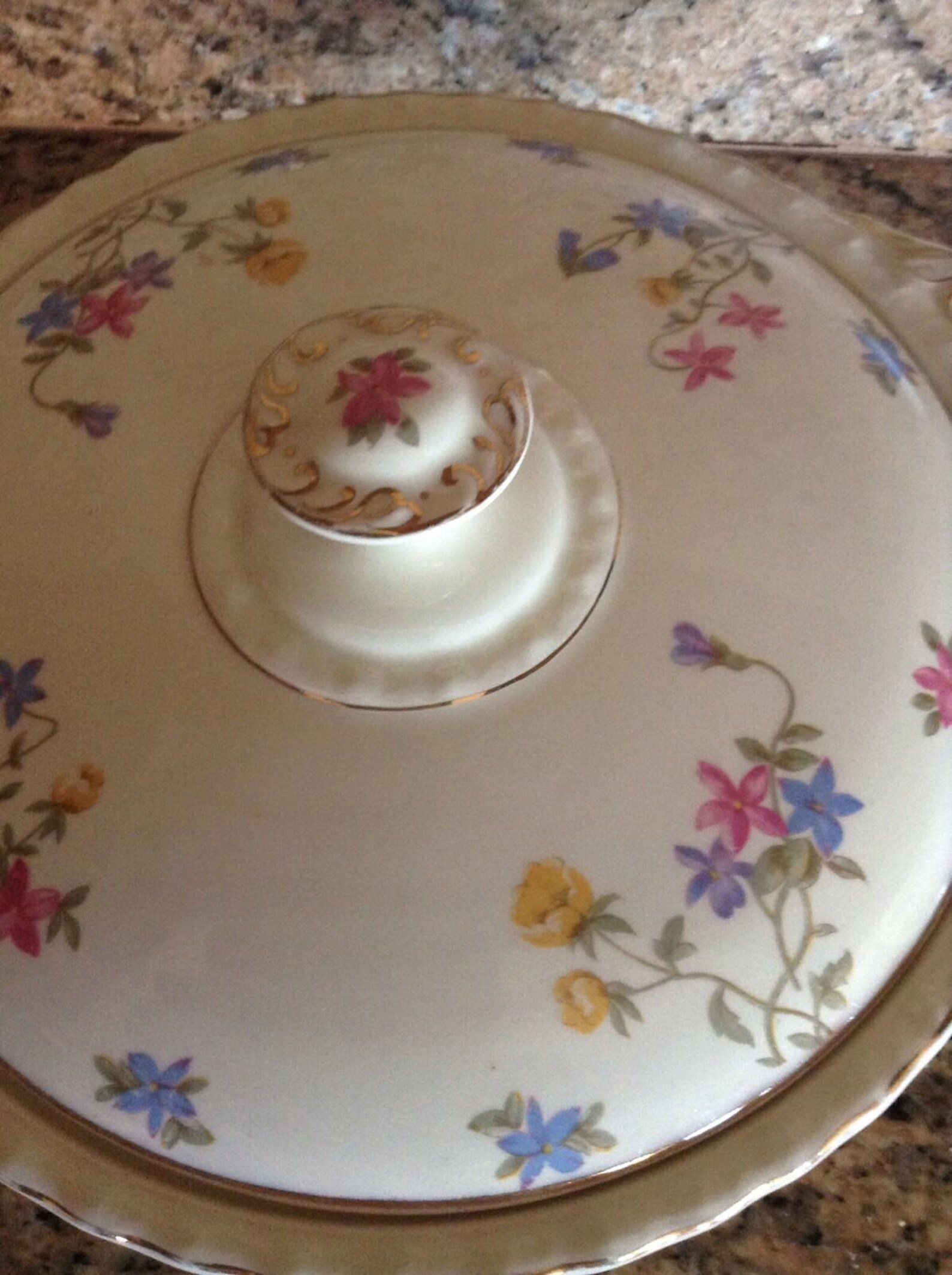 Lovely Vintage Myott 10 Covered Serving Bowl Staffordshire Etsy