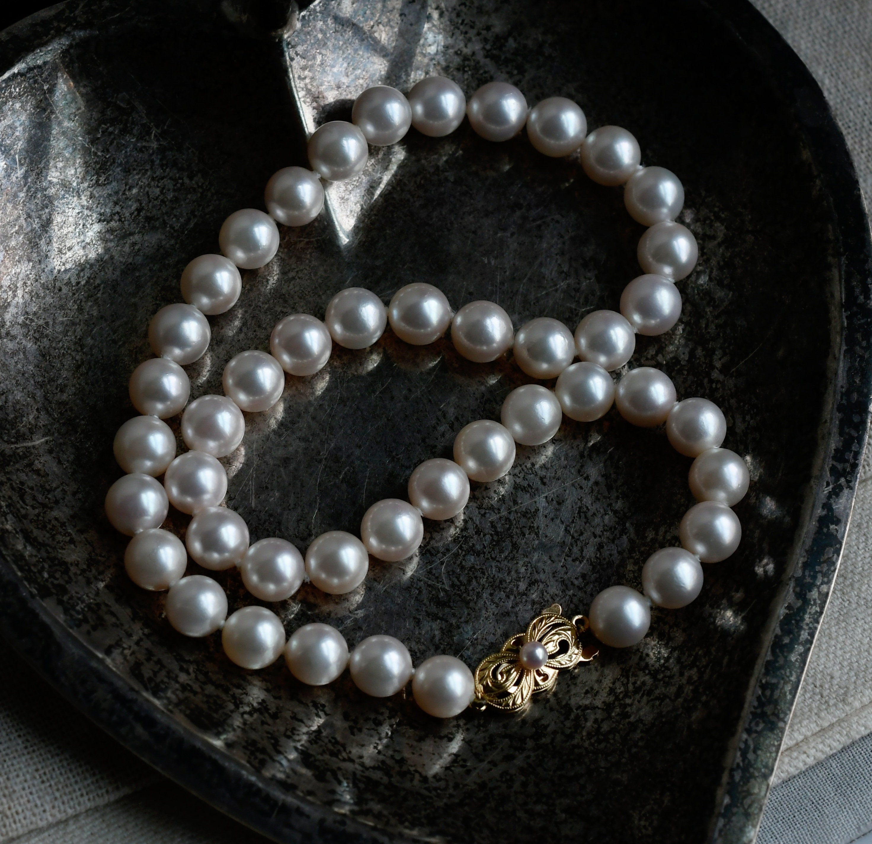 Mikimoto 8mm pearl necklace sale