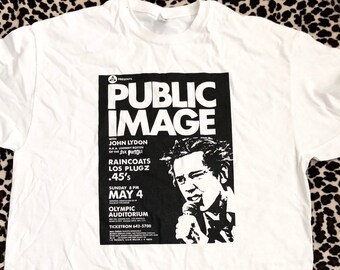Public Image Flyer Tee