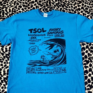 TSOL / D.O.A. Vintage Flyer T-shirt - Etsy TSOL / D.O.A. Vintage Flyer T-shirt - Etsy