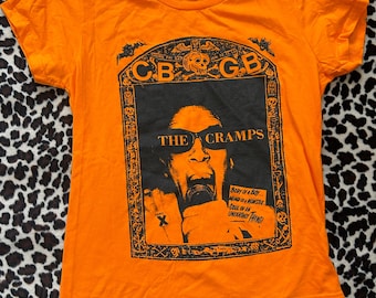 The Cramps  Vintage  CBGB Flyer Women's  Tee