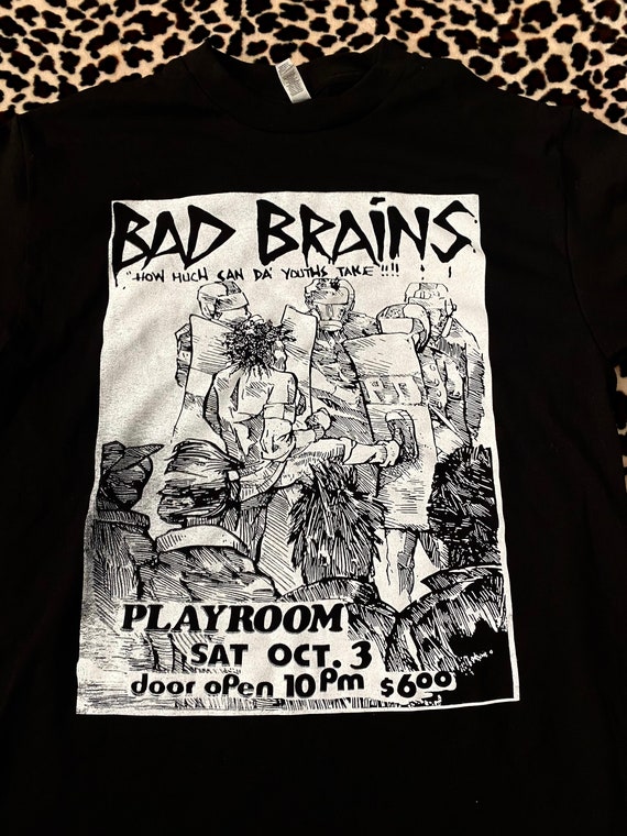 Bad Brains Vintage Flyer T-shirt -  New Zealand