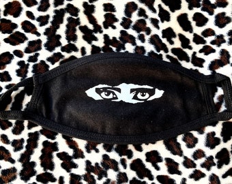 Siouxsie and the Banshees Eyes Logo 3 Ply Cotton Face Mask