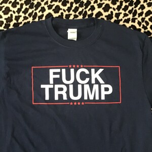 Koszulka „Pieprzyć Trumpa” zdjęcie 2