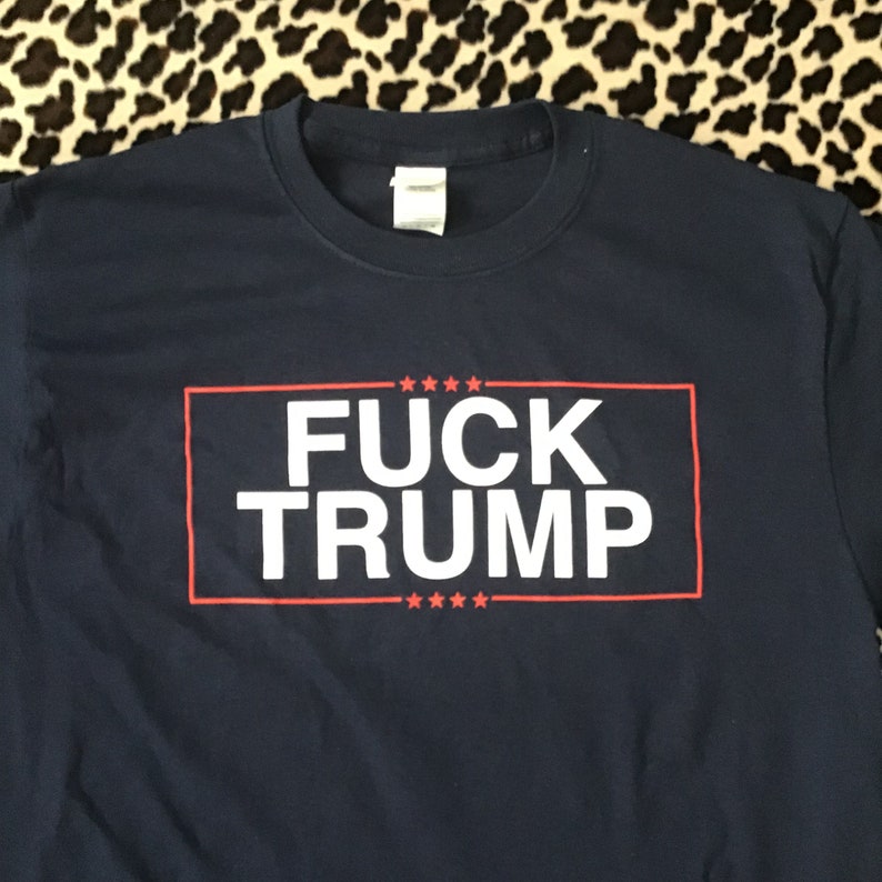 Koszulka „Pieprzyć Trumpa” zdjęcie 2