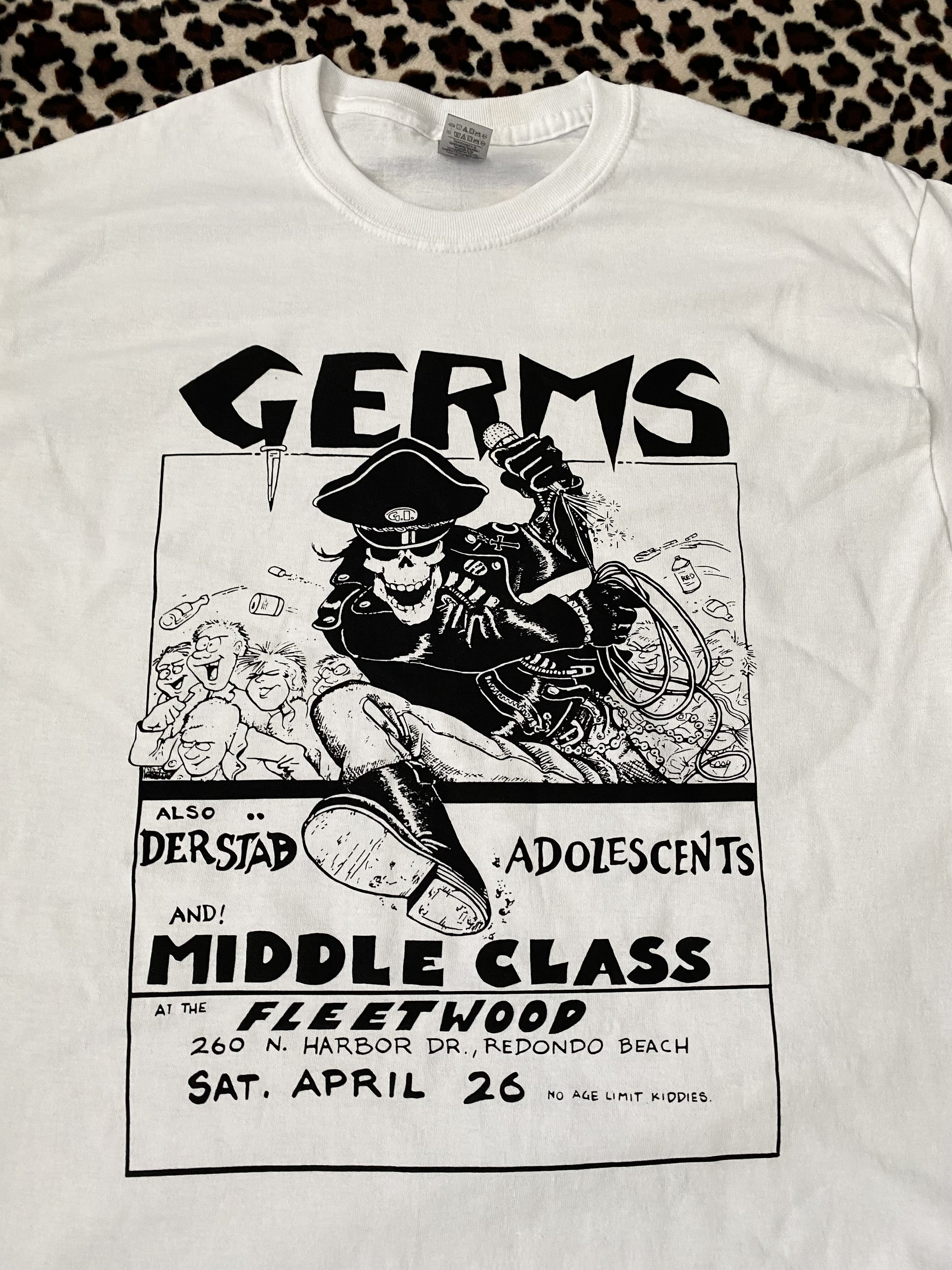 野村訓市ファンにオススメ GERMS ジャームス バンド Tシャツ 90s