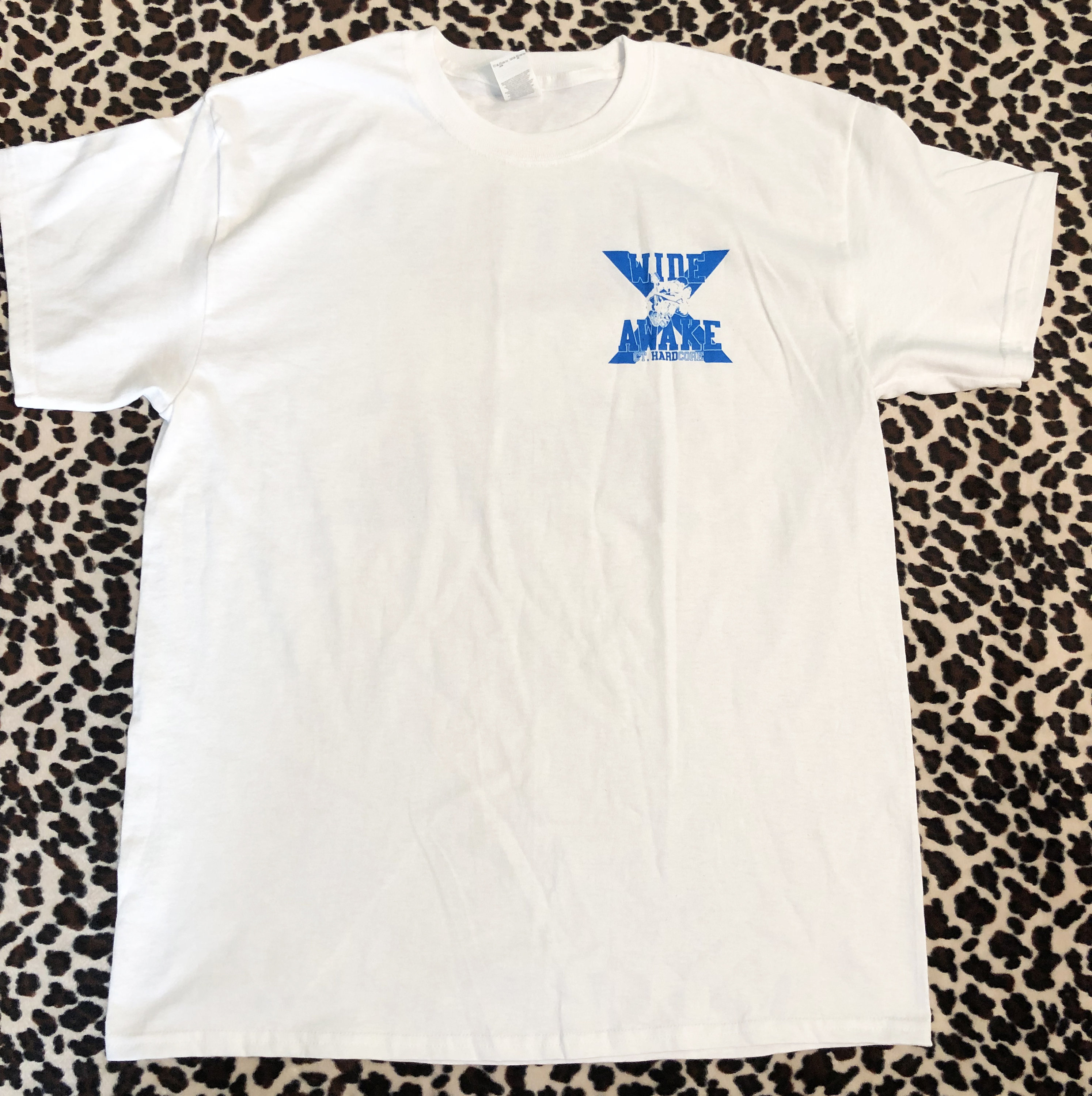 ●FLARE UP● Handmade Twisted TShirt FL119White FL-119_White Wonder Looper Double Heavyweight Crewneck T-Shirt White