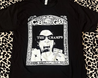 The Cramps  Vintage  CBGB Flyer Tee