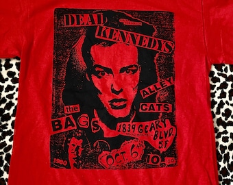 Dead Kennedys Vintage Show Flyer T-shirt