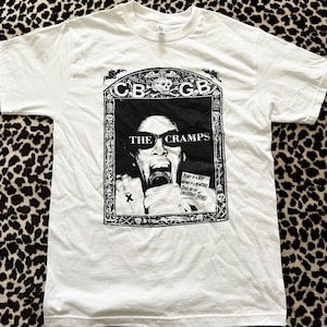 The Cramps  Vintage  CBGB Flyer Tee