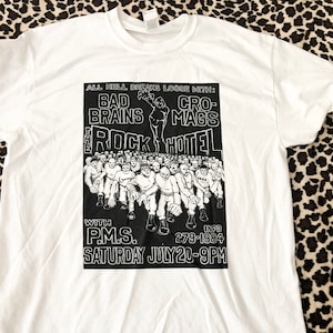Bad Brains/CroMags Vintage Flyer Tee