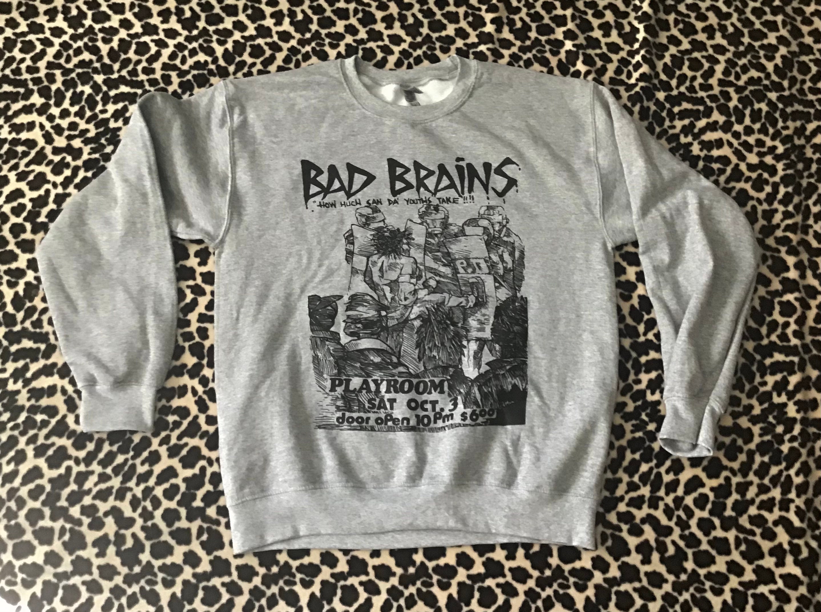 First Day Of Bad Brains Red Funny Life Lightweight Hoodie for Sale by  EatonBryanShops