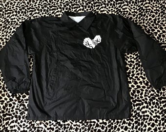 Veste d'entraîneur boutonnée doublée de poing