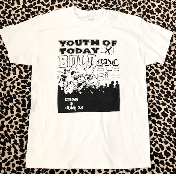 Youth of Today,bold Vintage Flyer T-shirt - Etsy
