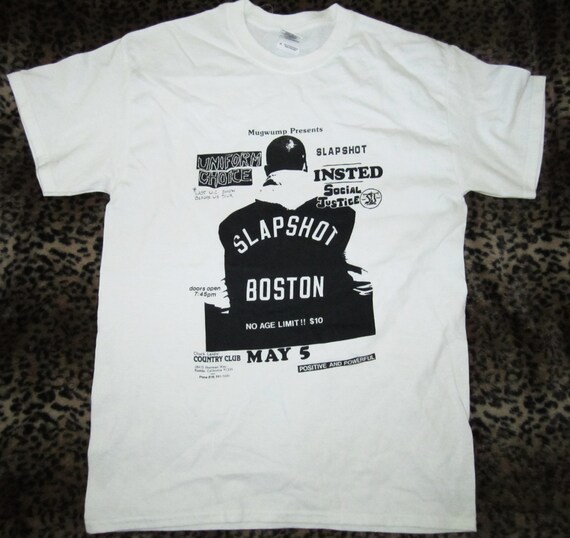 Slapshot,Insted,Uniform Choice Vintage Hardcore Flyer T-Shirt