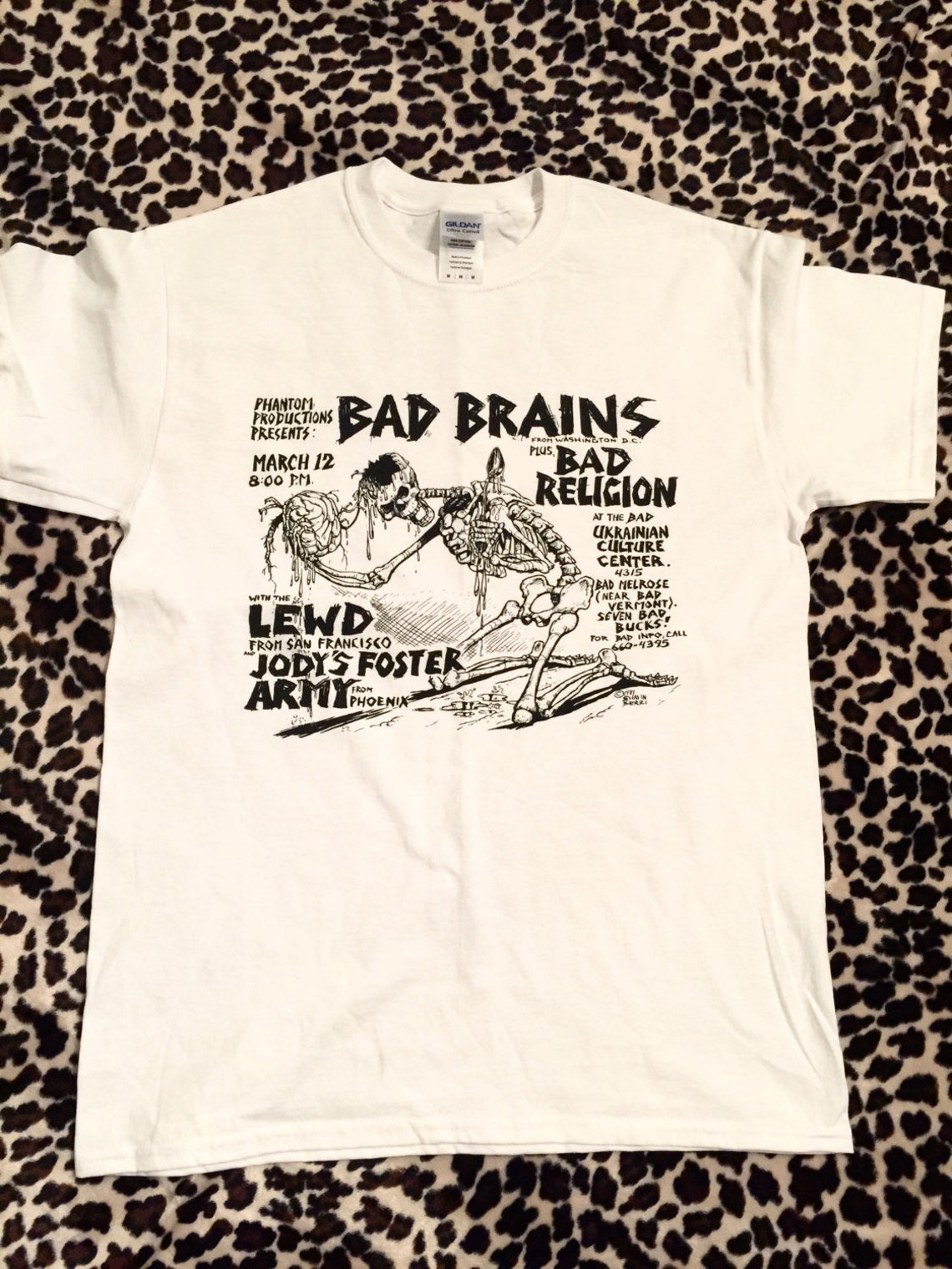 belle and sebastian bad brains shirt