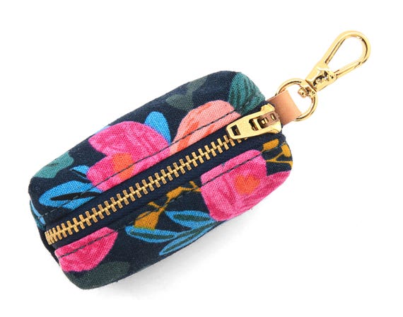 fabric poop bag holder